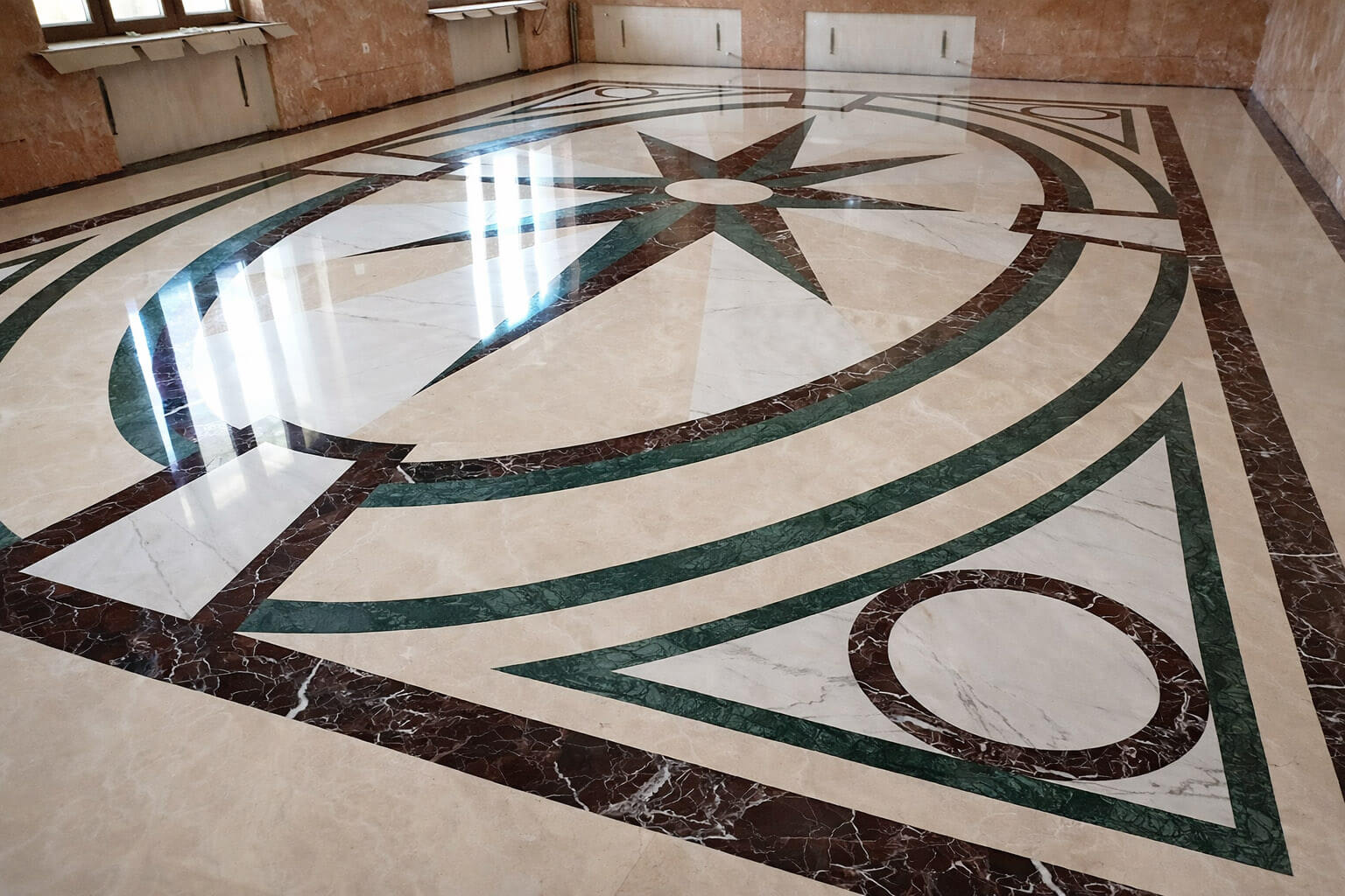 Входные группы из гранита