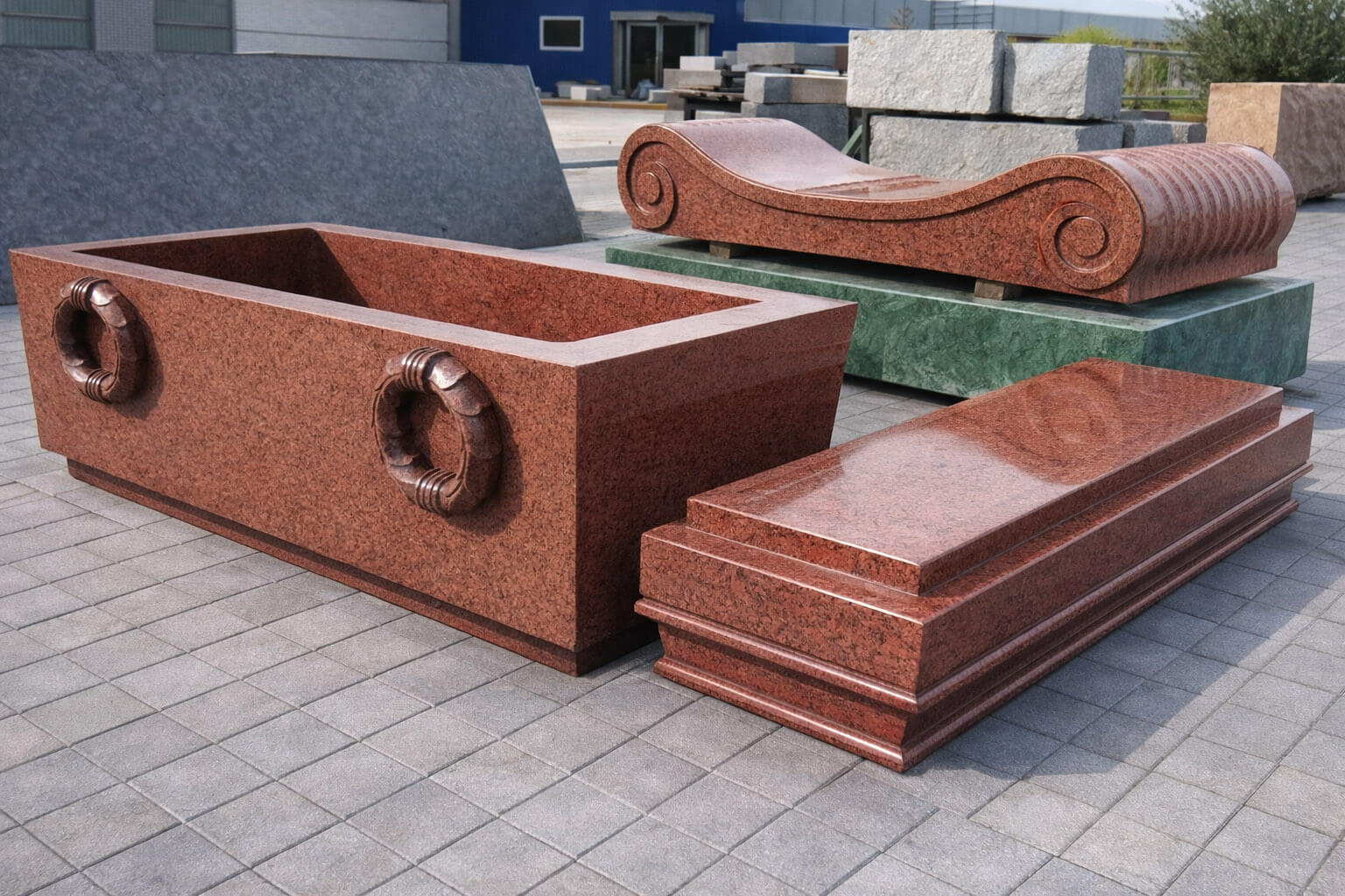 Фонтаны из гранита