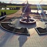 Гранитный фонтан в Литве
